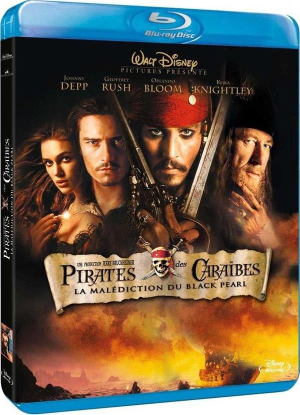 Pirates des Caraïbes : La malédiction du Black Pearl [Blu-ray]