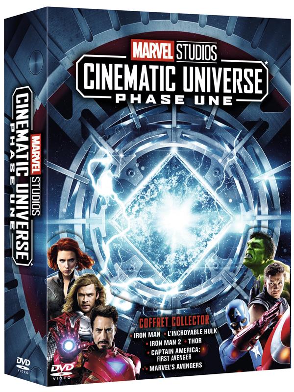 Marvel Studios Cinematic Universe : Phase 1 - 6 Films [DVD]