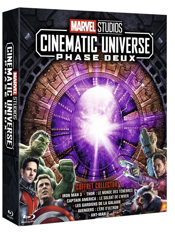 Marvel Studios Cinematic Universe : Phase 2 - 6 films [Blu-ray]