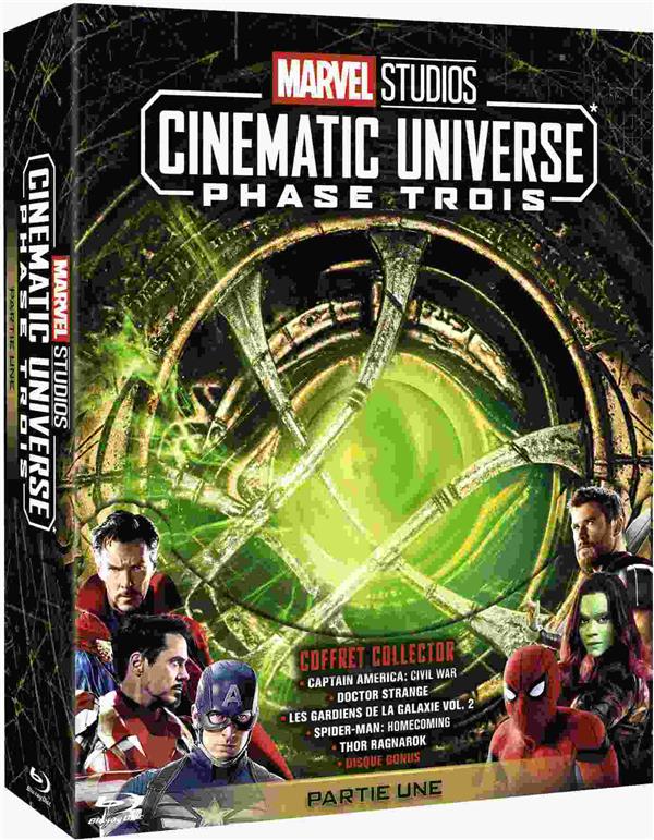 Marvel Studios Cinematic Universe : Phase 3.1 - 5 films [Blu-ray]