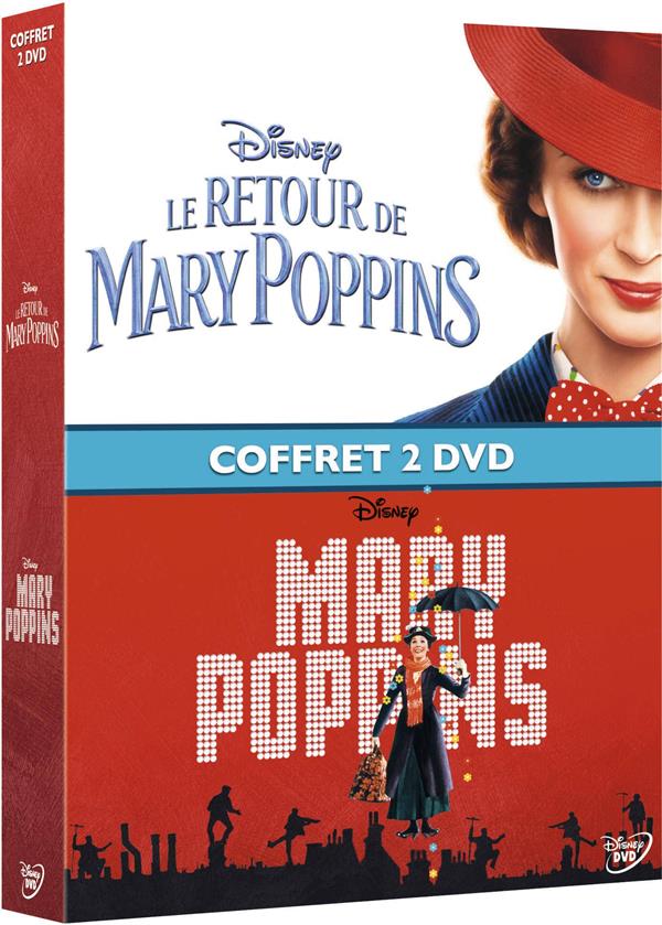 Coffret Mary Poppins 2 Films : Mary Poppins Le Retour De Mary Poppins [DVD] - flash vidéo