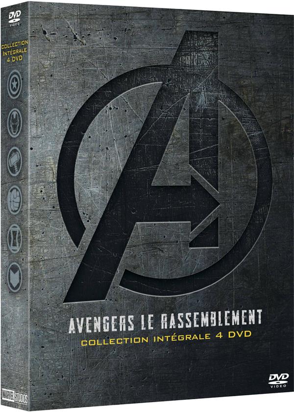 Coffret Avengers 1 à 4 [DVD]
