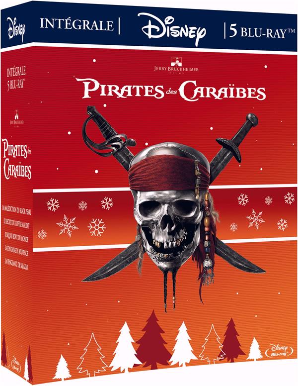 Pirates des Caraïbes - Intégrale 5 films [Blu-ray] - flash vidéo