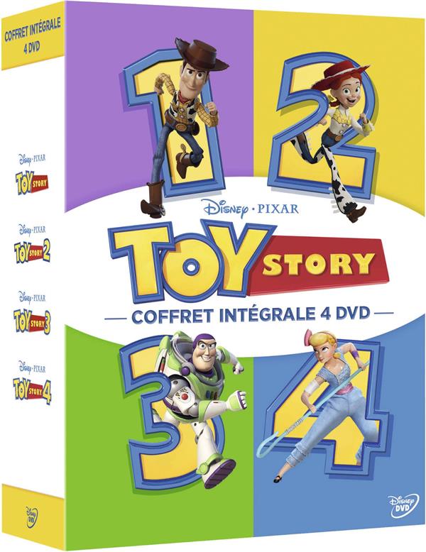 Coffret Toy Story 1 à 4 [DVD]