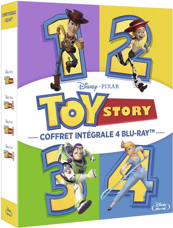 Toy Story - Intégrale - 4 films [Blu-ray]