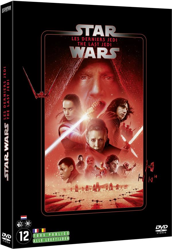 Star Wars 8 : Les Derniers Jedi [DVD]