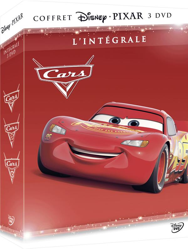 Cars - Intégrale - 3 Films [DVD] - flash vidéo