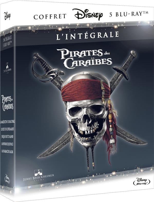 Pirates des Caraïbes - Intégrale 5 films [Blu-ray] - flash vidéo