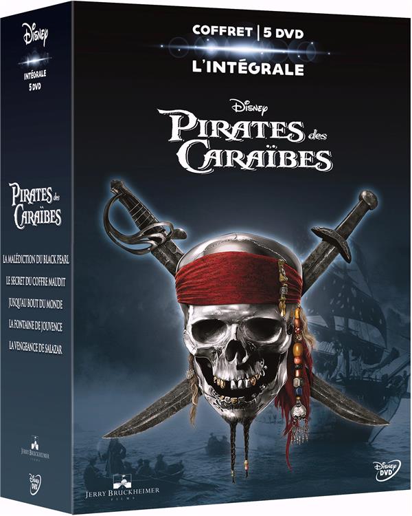 Pirates des Caraïbes - Intégrale 5 films [DVD]