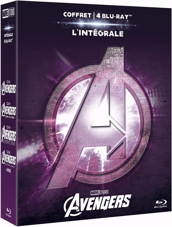 Avengers - Intégrale - 4 films [Blu-ray]