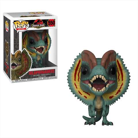 Funko Pop! Movies Jurassic Park Dilophosaurus - flash vidéo