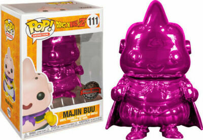 Funko Pop! Animation: Dragon Ball Z - Majin Buu (Chrome Pink) - US Exclusive