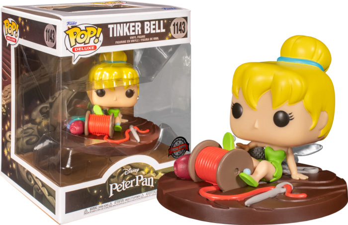 Funko Pop! Deluxe: Peter Pan - Tinker Bell on Spool - US Exclusive - flash vidéo