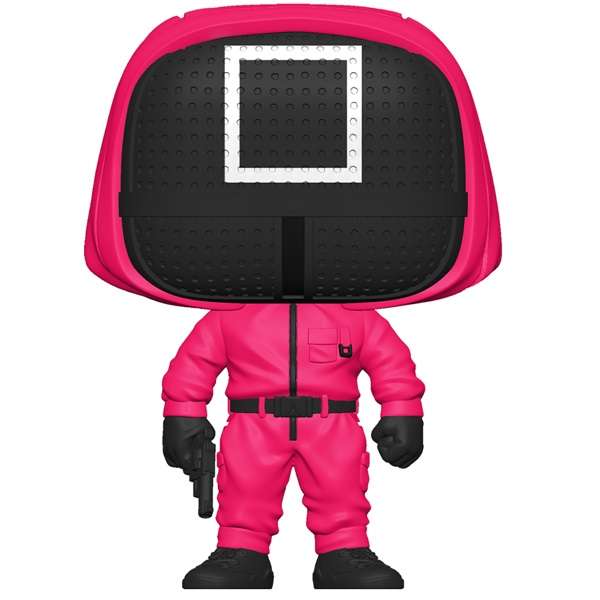 Funko Pop! TV: Squid Game - Red Soldier (with Square Mask) - Smartoys Exclusive ENG Merchandising - flash vidéo