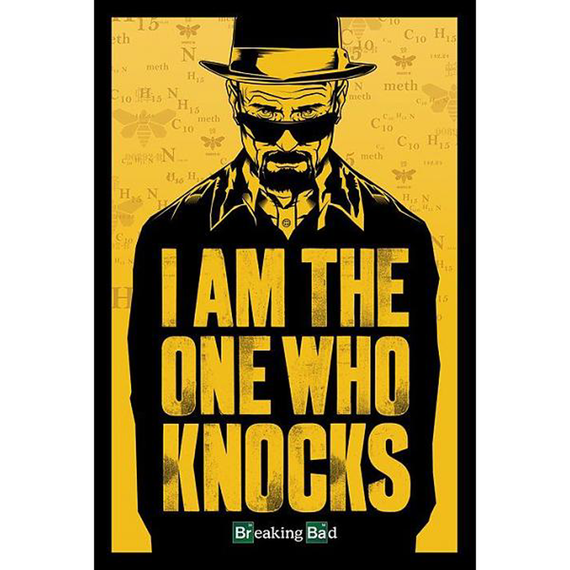 Breaking Bad - Maxi Poster I Am The One Who Knocks - flash vidéo