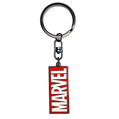 Marvel Logo Metal Keychain - flash vidéo
