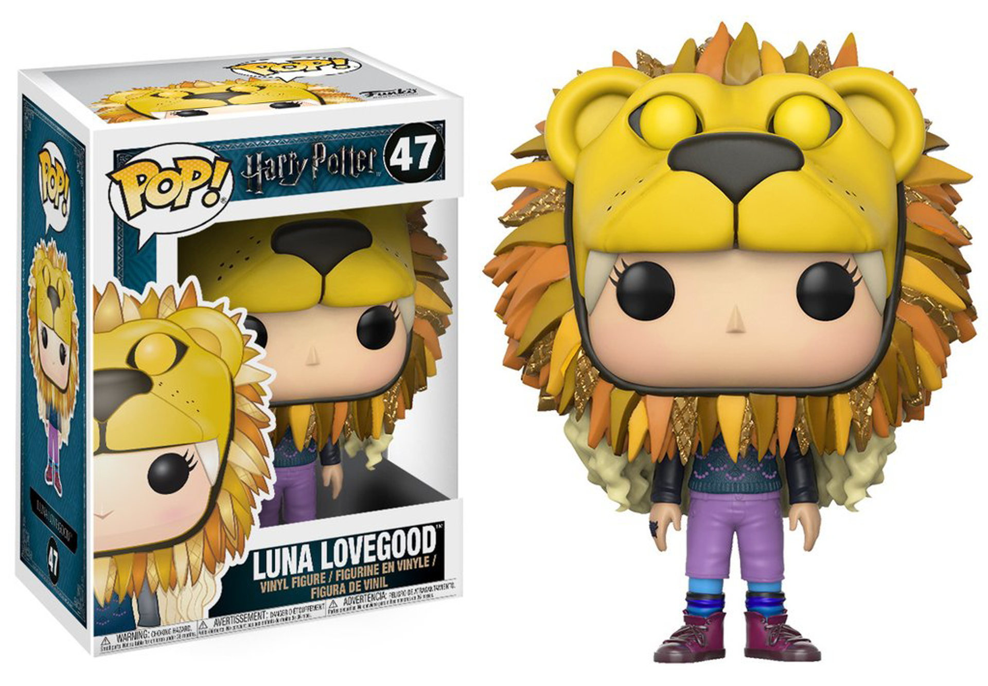 Funko Pop! Harry Potter Luna Lovegood (with Lion's Head) ENG Merchandising