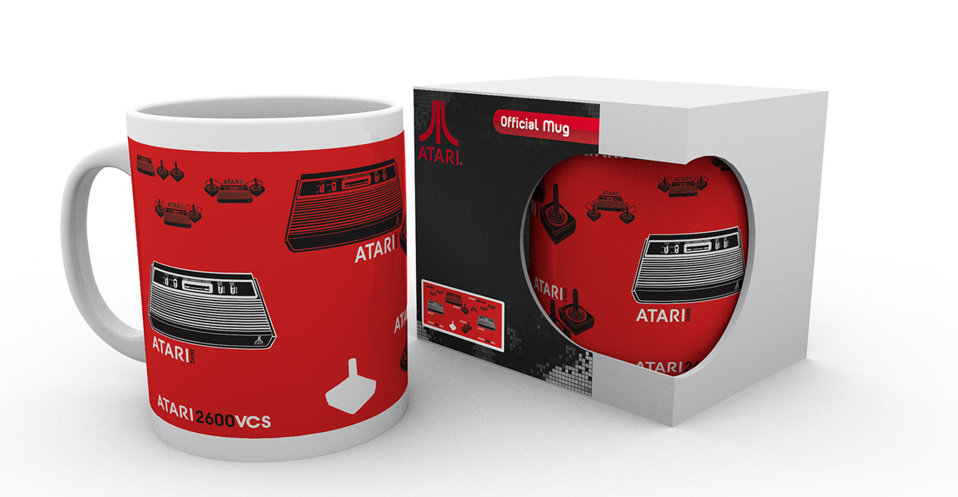 Atari Mug - Red Atari 2600 VCS - flash vidéo