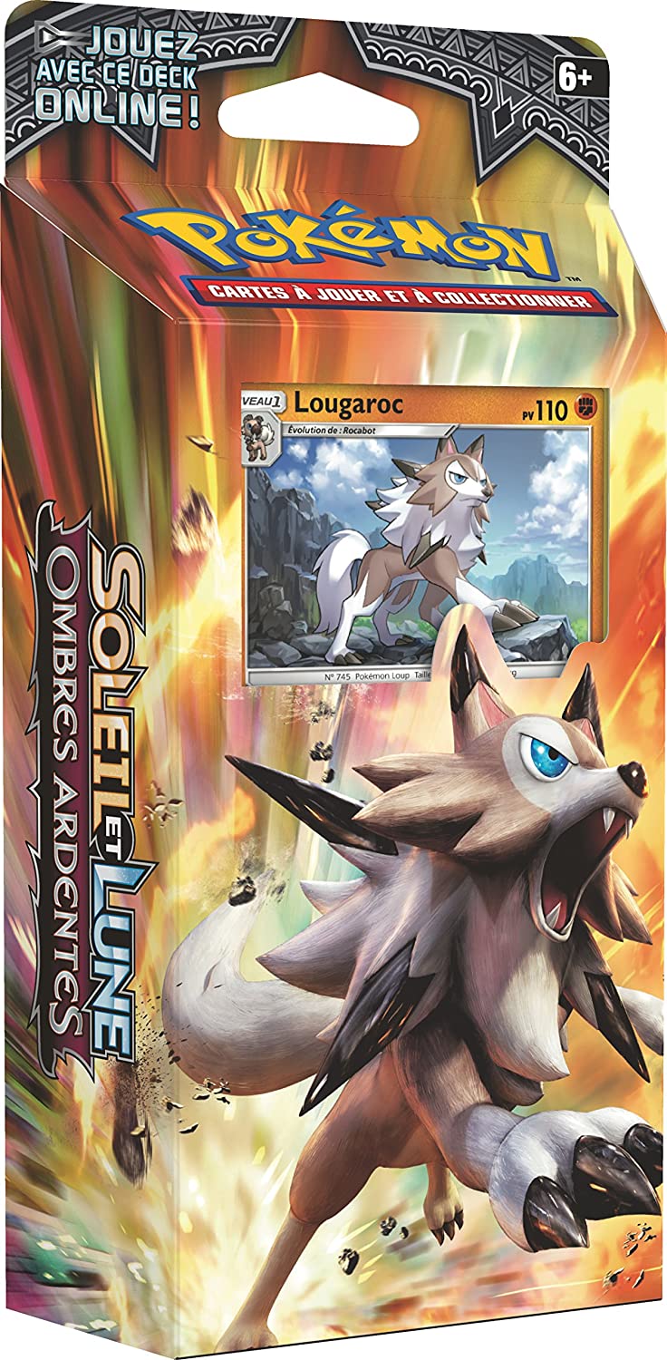 Pokémon JCC - Extension Soleil & Lune 3 Ombres Ardentes Starter Pack x8