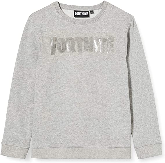 Fortnite - Grey Logo Sweatshirt 8Y