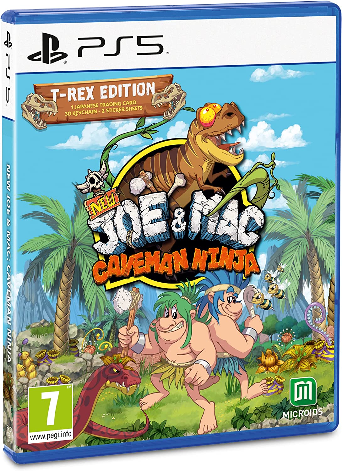 New Joe & Mac : Caveman Ninja - T-Rex Edition