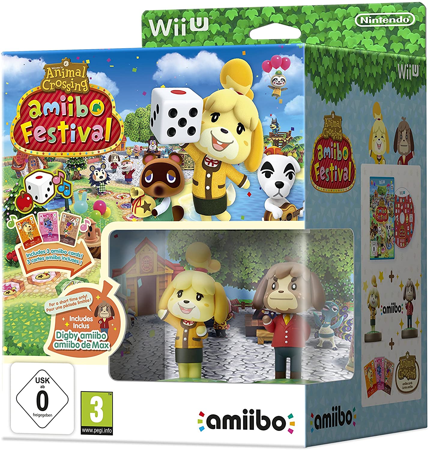 Animal Crossing Amiibo Festival + 2 Amiibo Animal Crossing + Amiibo Cards Tripack - flash vidéo