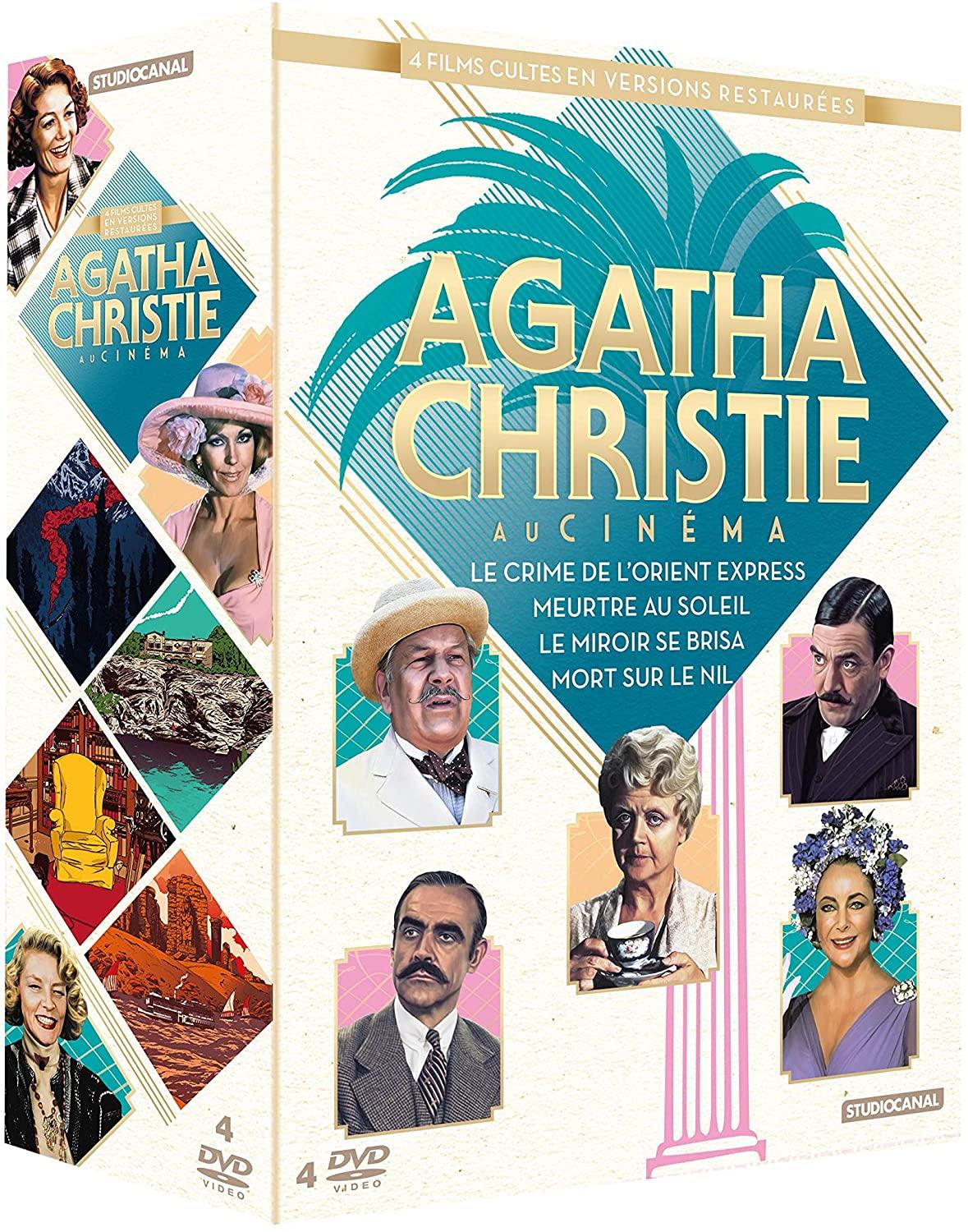 Coffret Agatha Christie 4 Films [DVD] - flash vidéo