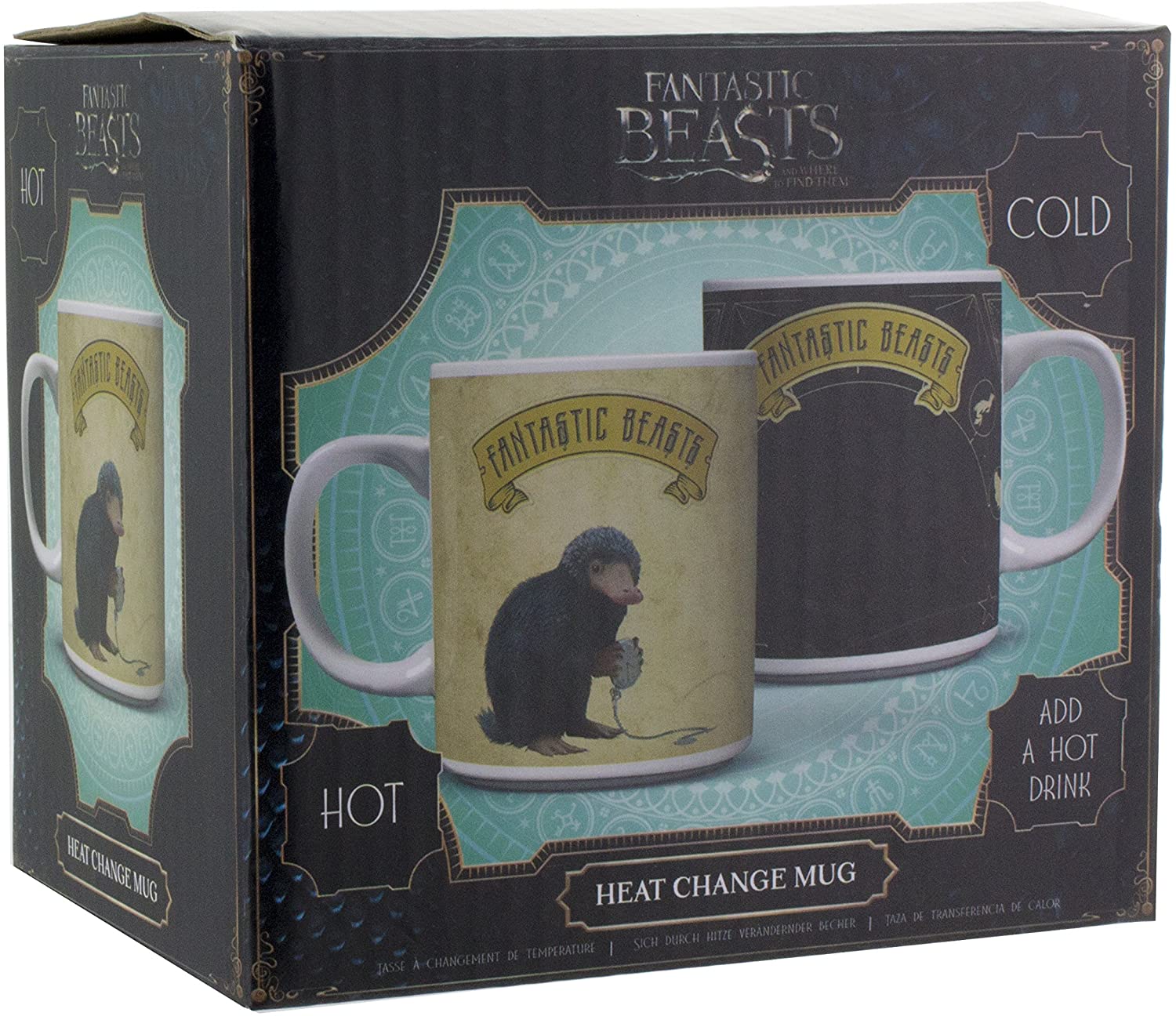 § Fantastic Beasts - Niffler Heat Change Mug - flash vidéo
