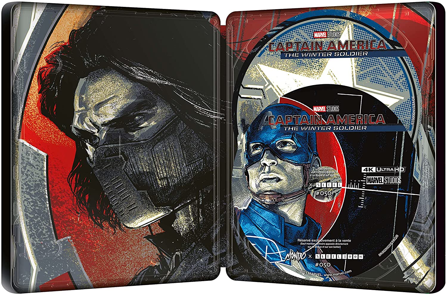 Captain America : Le Soldat De L'hiver [Combo Blu-Ray, Blu-Ray 4K]