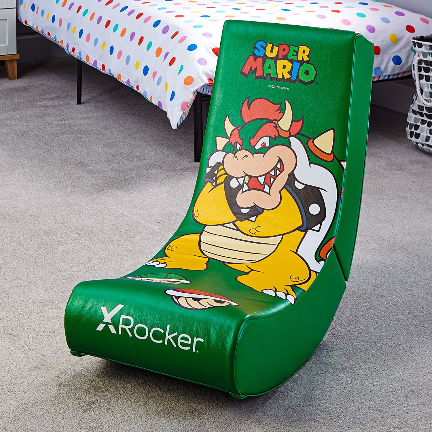 X Rocker - Nintendo Video Rocker Super Mario All-Star Collection Bowser Gaming Chair