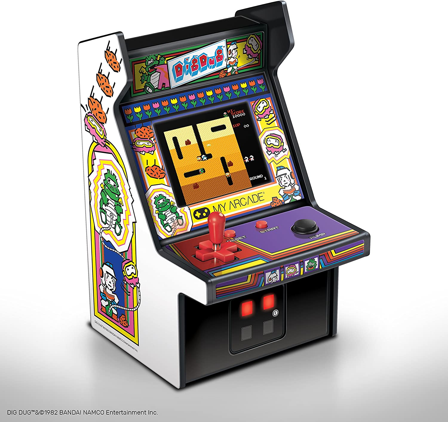 My Arcade - DIG DUG Micro Player - flash vidéo