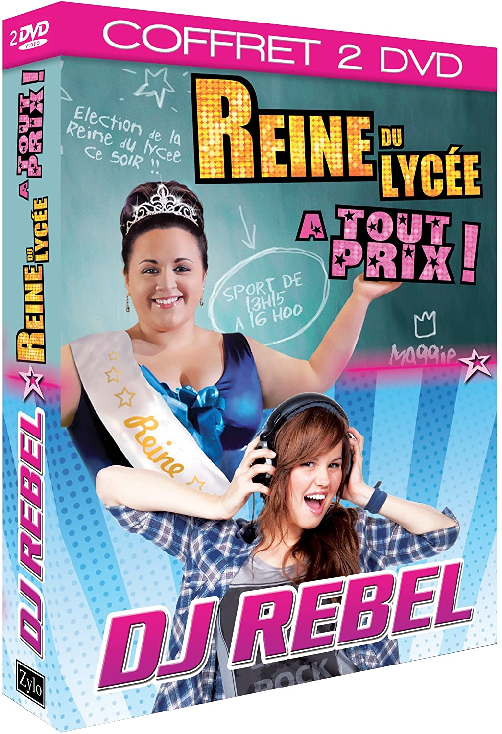 Coffret Ado : DJ Rebel  Reine Du Lycée à Tout Prix [DVD]
