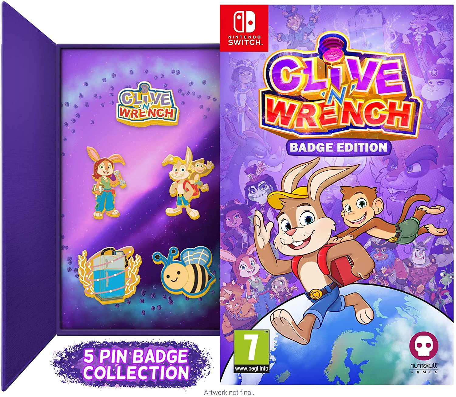 Clive 'N' Wrench Badge Edition (Switch) - flash vidéo