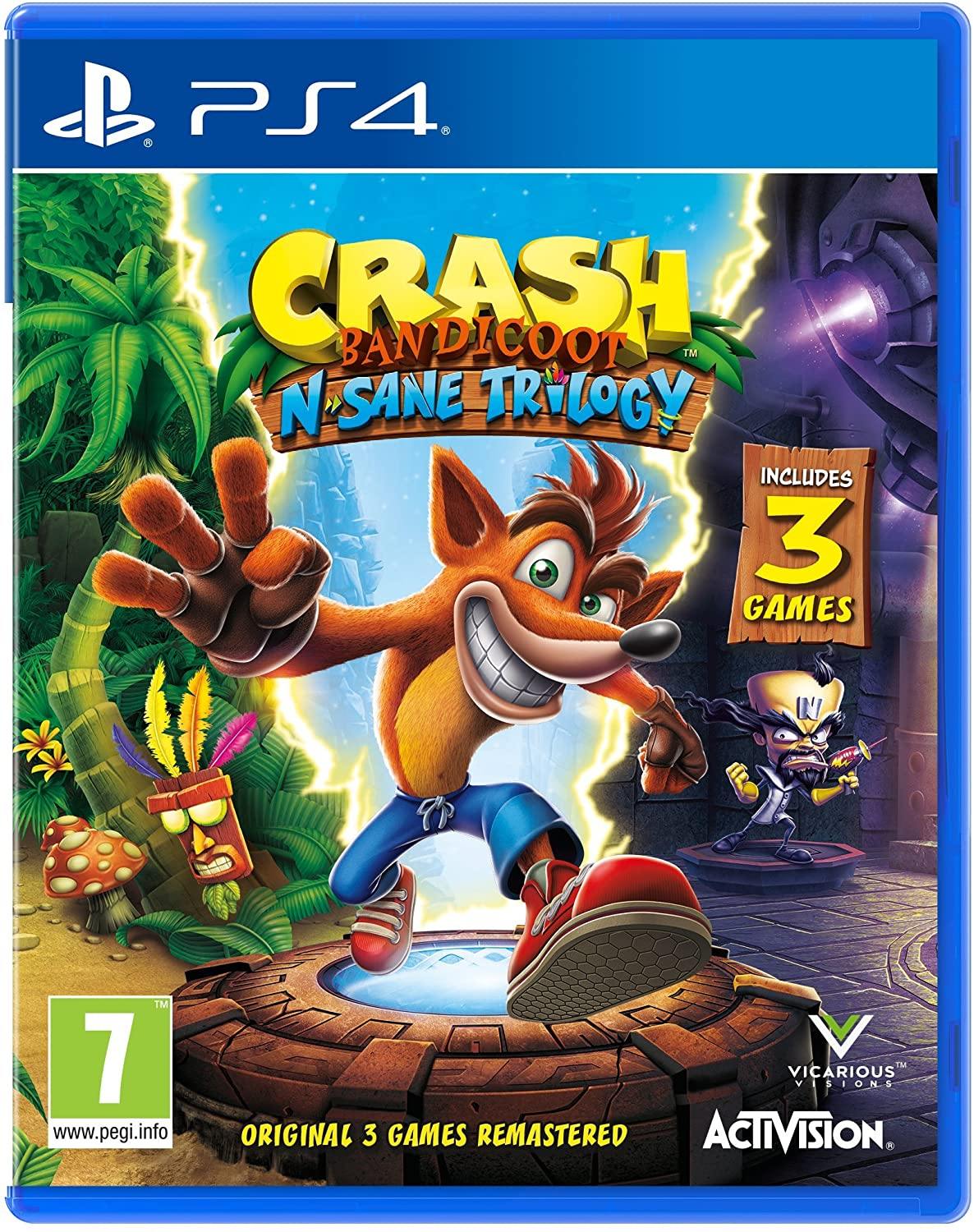 Crash Bandicoot N.Sane Trilogy (PS4) - flash vidéo