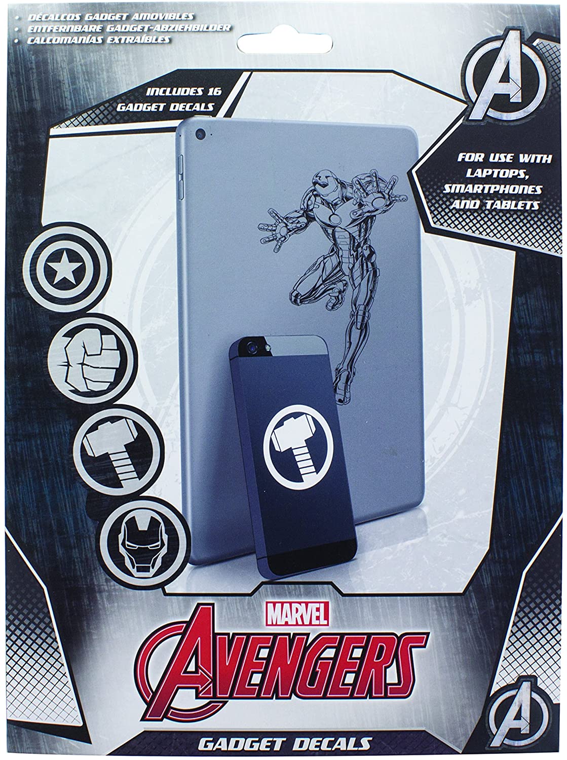 Marvel Avengers - Gadget Decals - flash vidéo