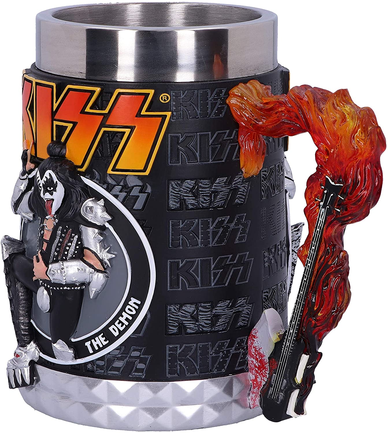 KISS - Chope enflammée Gene Simmons "The Demon" 14.5cm