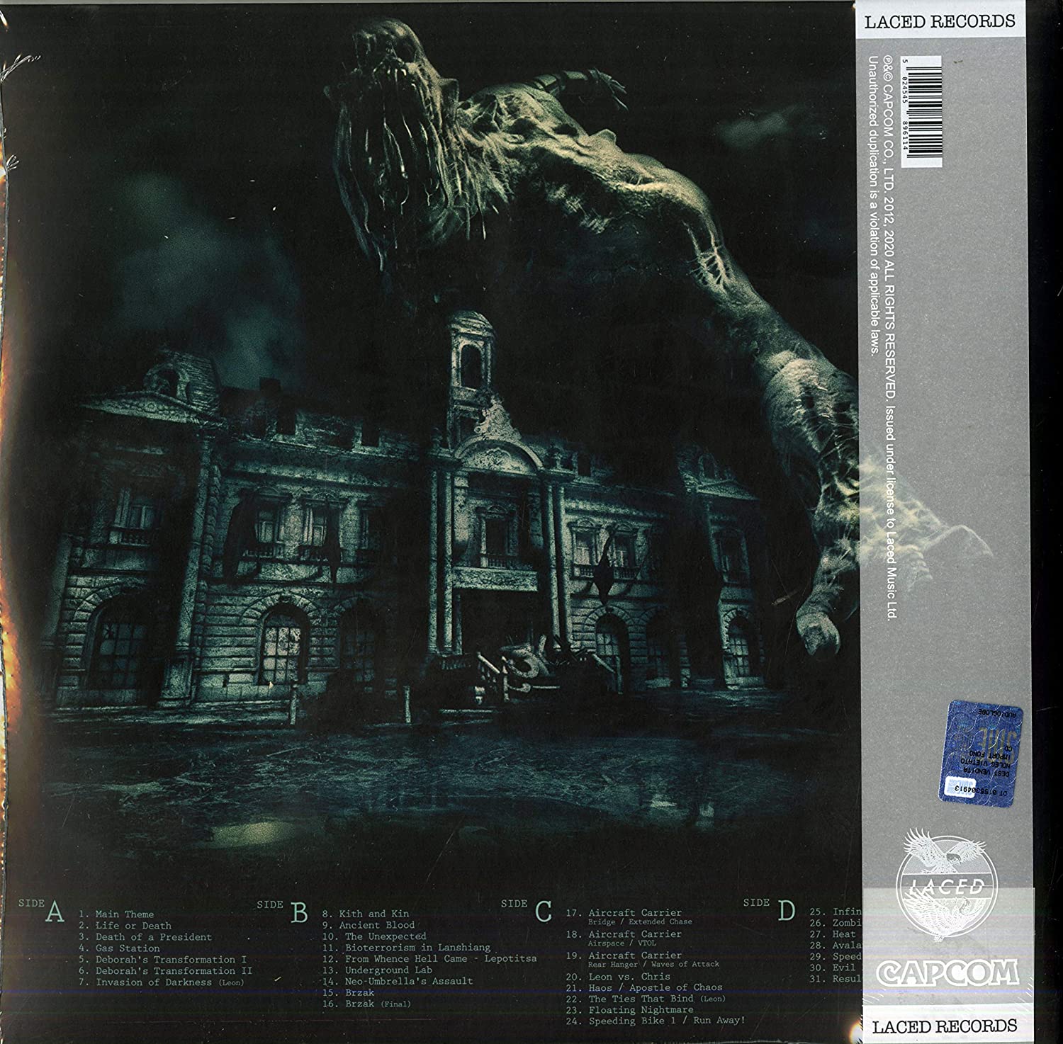Resident Evil 6 Original Soundtrack - 2-LP Black