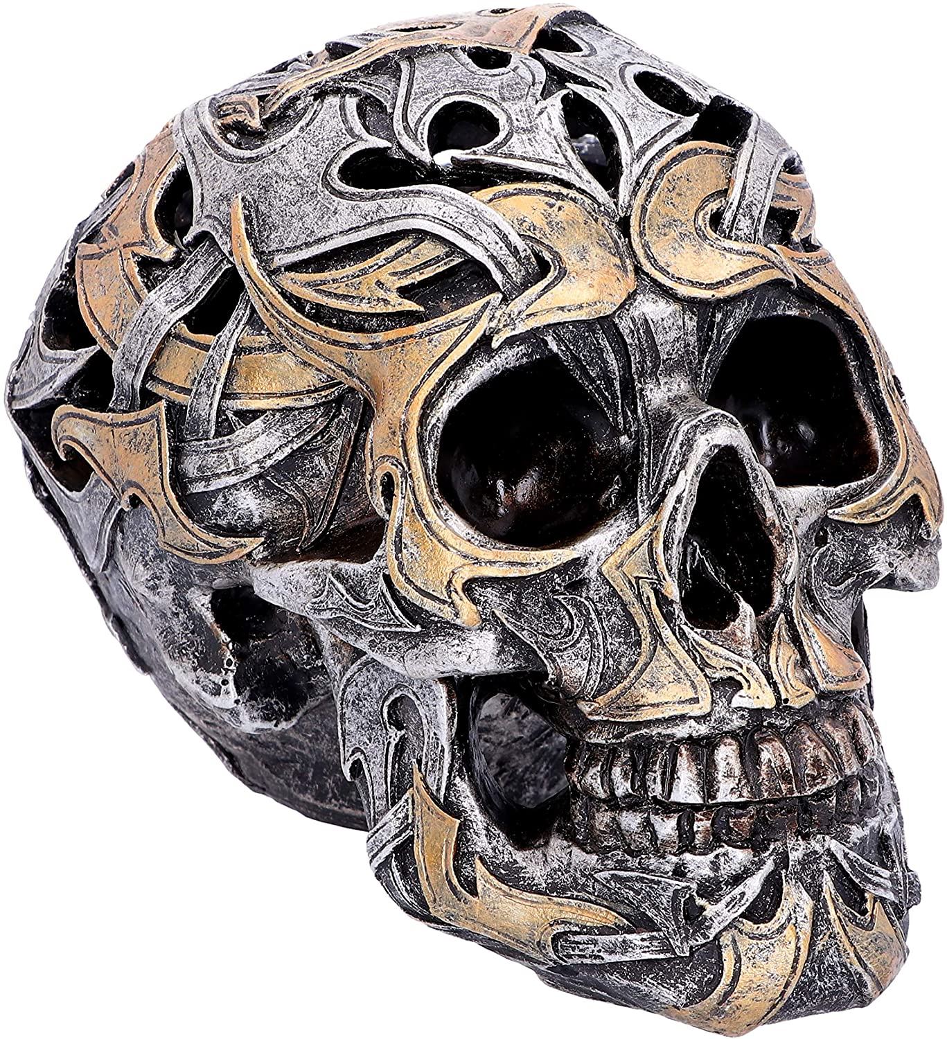 Crâne Traditions Tribale Figurine 14cm
