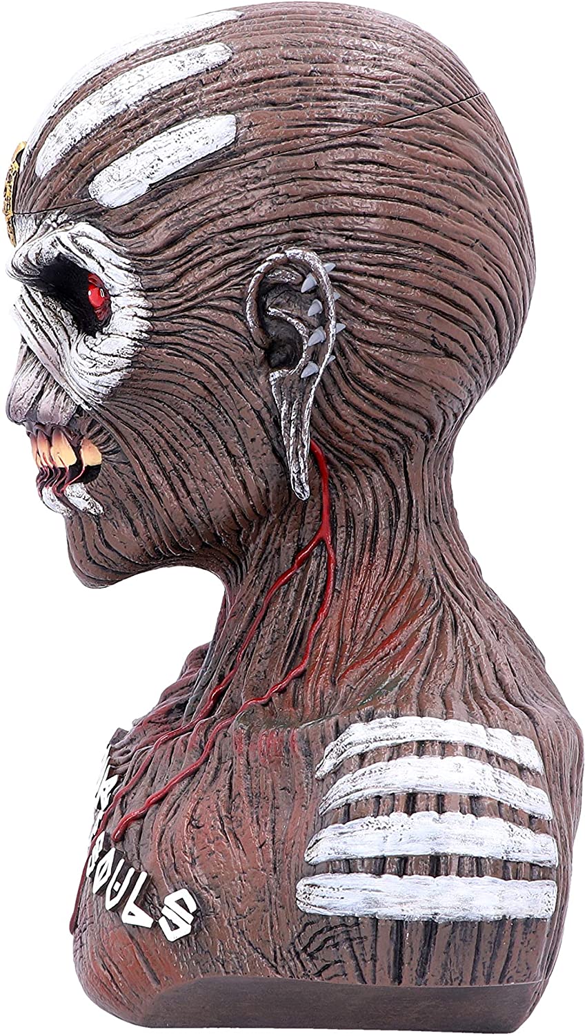 Iron Maiden - Coffret Buste d'Eddie "Book of Souls" 26cm - flash vidéo