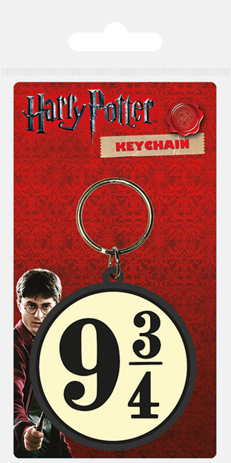 Harry Potter - 9 3/4 Rubber Keychain