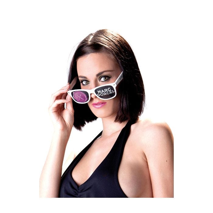 Lunettes fantaisies Marc Dorcel - flash vidéo