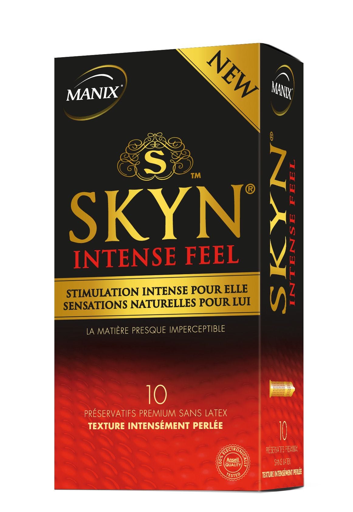 Préservatif Manix Skyn Intense Feel x10 [Bien-être] - flash vidéo