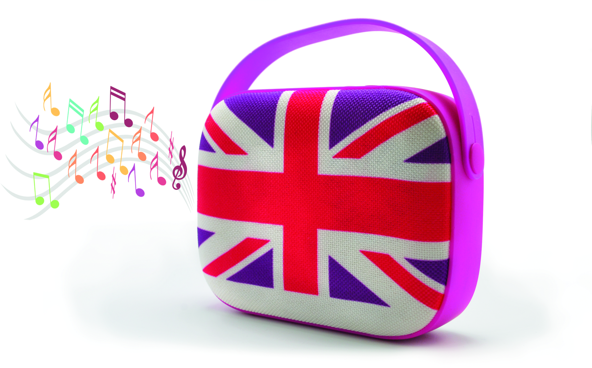 Teknofun - Enceinte bluetooth - UK Rose style