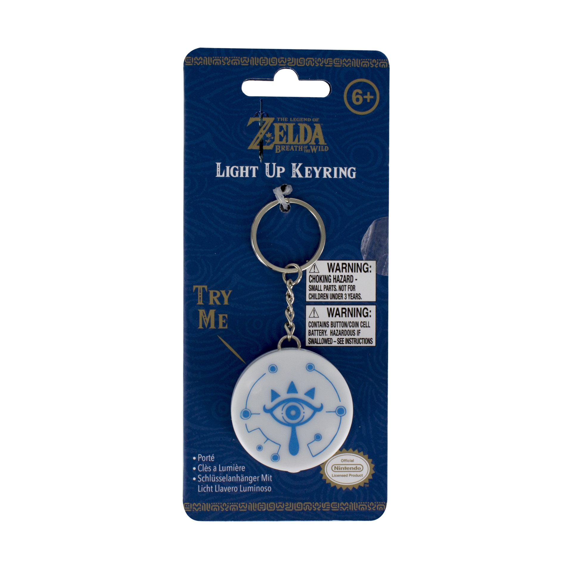 § The Legend of Zelda - Sheikah Eye Keyring Light - flash vidéo