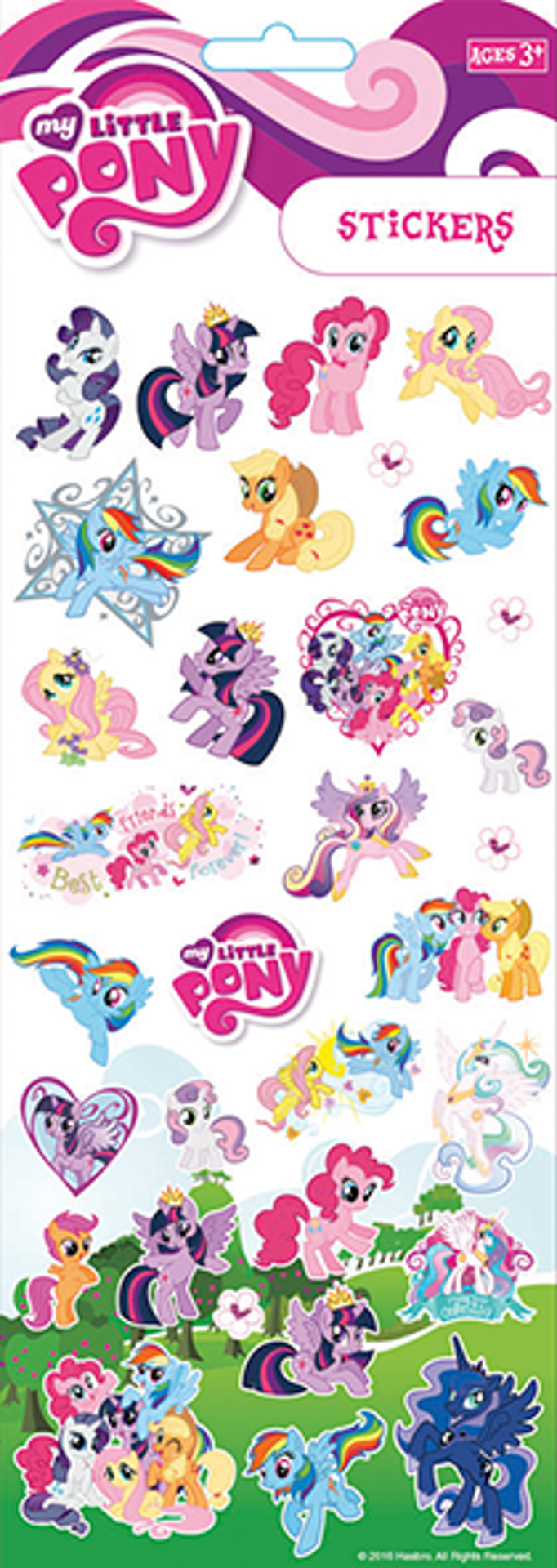 My Little Poney Stickers - flash vidéo