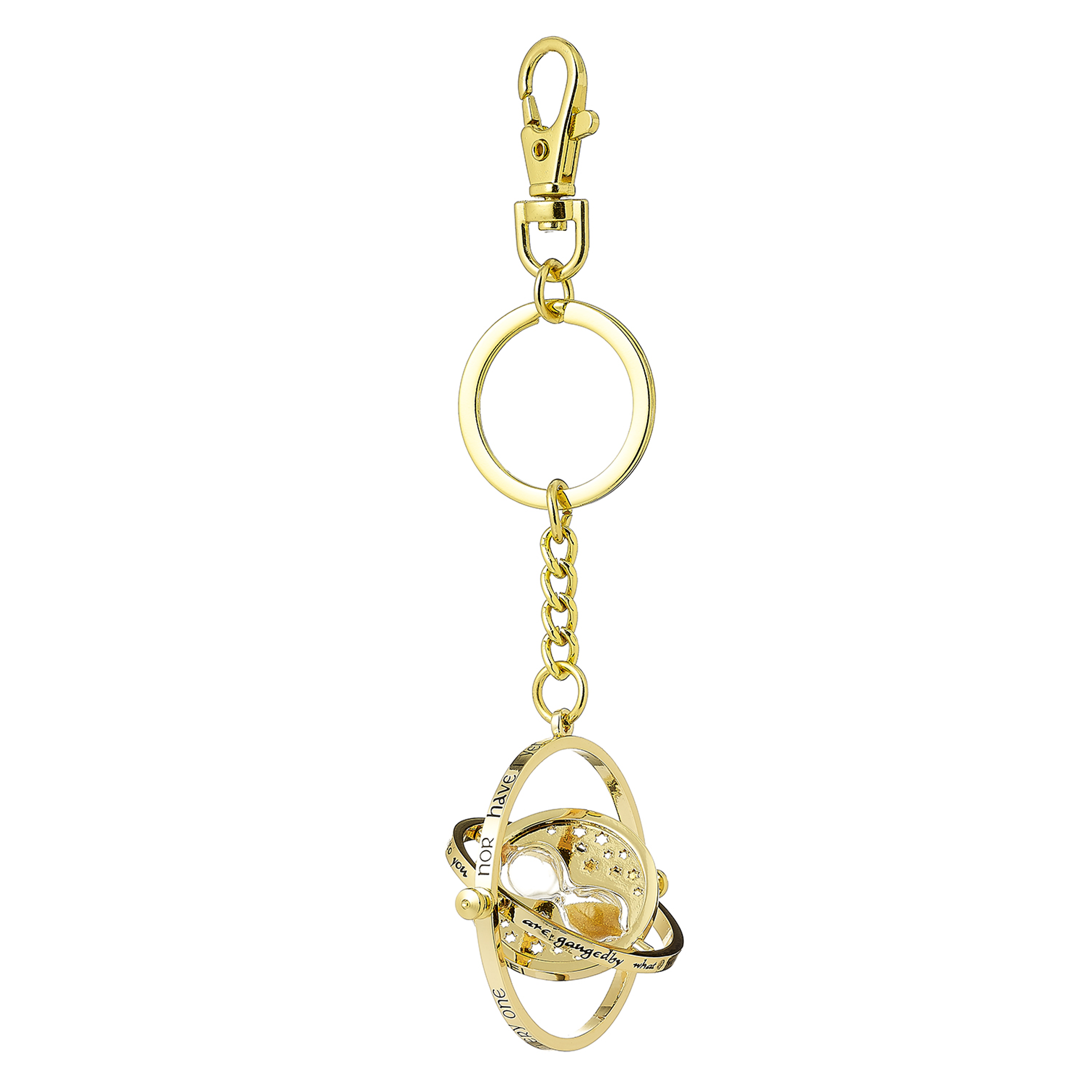 Harry Potter - Porte-clefs avec retourneur de temps rotatif - flash vidéo