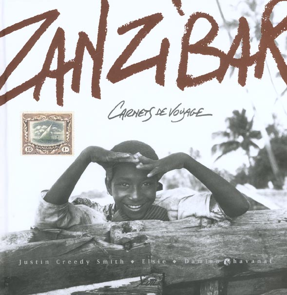 Beaux livres zanzibar. carnet de voyage - flash vidéo