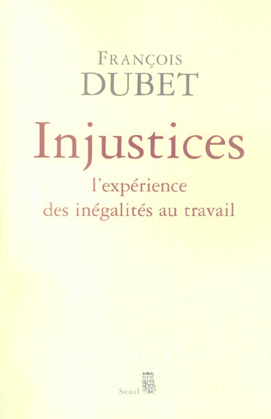Injustices ; l'expérience des inégalités au travail - flash vidéo