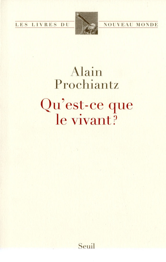 Qu'est-ce que le vivant ? - flash vidéo