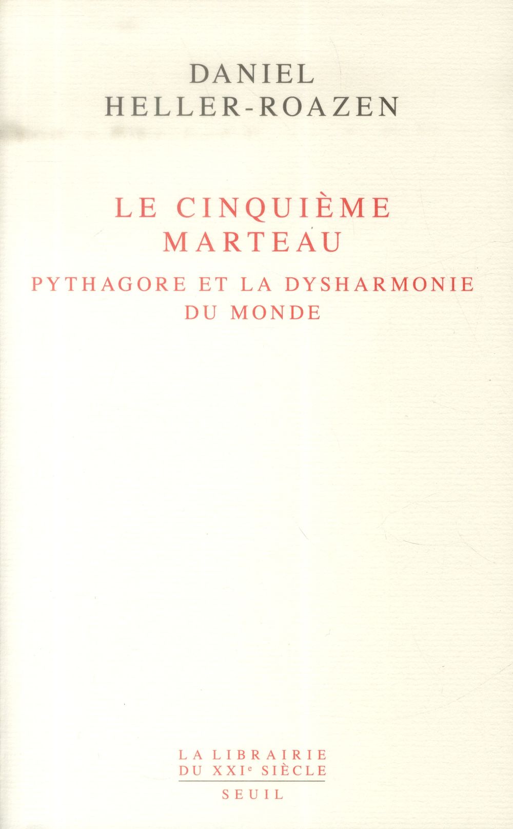 Le cinquième marteau ; Pythagore et la dysharmonie du monde - flash vidéo